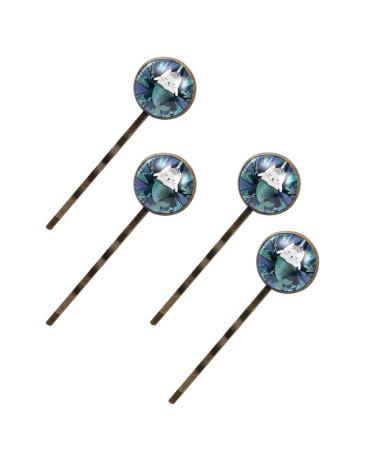 4PCS Handmade Women's Hair Accessories: Barrettes Clip Set with Cartoon Animal Designs - Buy Online on GoSupps.com