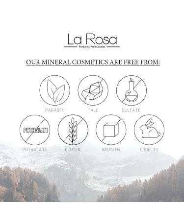 Buy La Rosa Mineral Foundation No.55 Almond | Natural Coverage & Long-Lasting | International Shipping Available - Buy Online on GoSupps.com