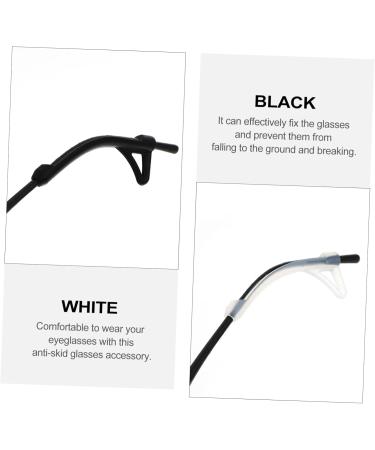 Buy Doitool 10 Pairs Ear Cushions Earrings - Sunglasses Accessories for Anti-Drop & Anti-Ear Grip | Black Spanner-Ear-Grip (5.5x1.9x0.6cm) - International Shipping Available - Buy Online on GoSupps.com