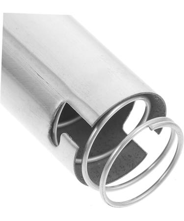 Buy Homsfou 6-Set Moxa Press Holder for Moxa Sticks | Professional Moxibustion Massage Device Stainless Steel & Cardboard Silver - 12.5x2.2cm | International Shipping Available - Buy Online on GoSupps.com