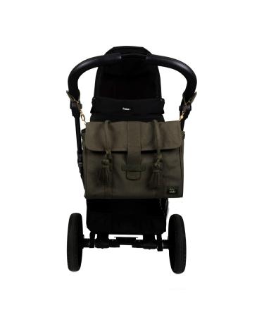 Eco by Naty Green Diaper Bag | GOTS Certified Organic Cotton | Magnetic Closure - Buy Online on GoSupps.com