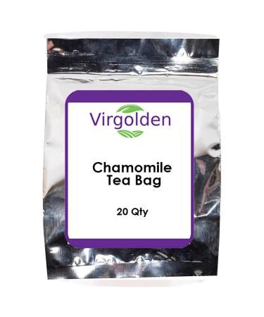 Chamomile Tea Bags - 20 Tea Bags. Premium Quality