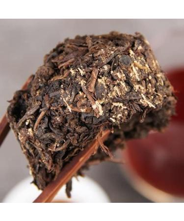  HQZMCTE 500g Antique Tree Pu'er Ripe Tea Bamboo Bamboo Tube Tea Unique Tea Charm 17.64oz - Buy Online on GoSupps.com