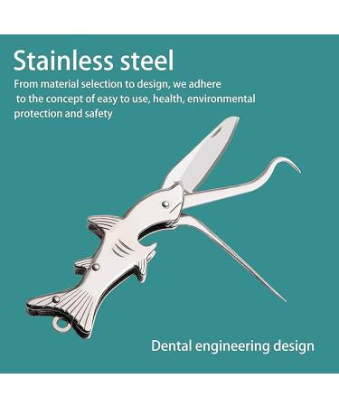 Buy Stainless Steel Reusable Toothpicks - Portable Toothpick Tools Set (Argent) | International Shipping Available - Buy Online on GoSupps.com