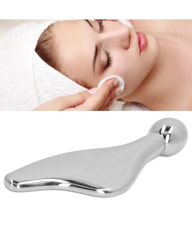 Premium Face Massager Roller & Gua Sha Tool - Zinc Alloy Multi-Functional Face Lifting Massage for Puffiness & Eye Bag Relief - Buy Online on GoSupps.com