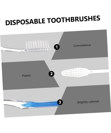 CLISPEED 60 pcs Disposable Toothbrush & Toothpaste Set for Toddlers - Eco-Friendly Travel Toiletries - Buy Online on GoSupps.com