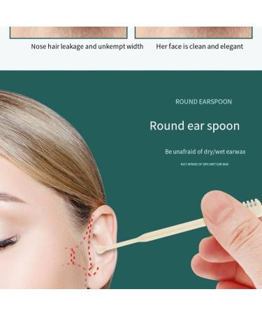 2 in 1 Nasal Hair Cutter - 2024 Upgraded Nose Hair Trimmer & Ear Picker for Men & Women - 360 Rotating Design - Buy Online on GoSupps.com
