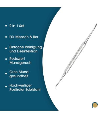 REMOS Tartar Remover 2 in 1 Dental Care for Dogs Cats & People - Effective Teeth Cleaning Solution - Buy Online on GoSupps.com
