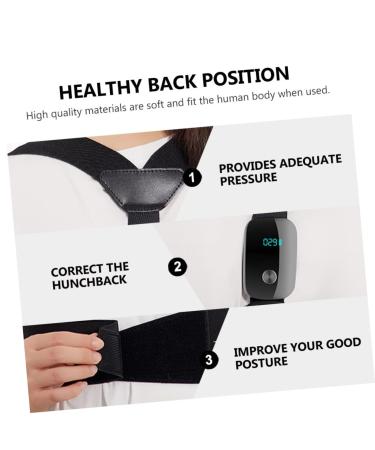 FOMIYES 3 Sets Electronic Posture Reminder Brace - Improve Your Sitting Posture and Shoulder Alignment - Ideal for Hunchback Support - Buy Online on GoSupps.com