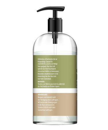 Enolenia Aloe Vera Gel - 3 in 1 Body Lotion & Skin Care - Vegan Intensive Moisture for All Skin Types - 500 ml - Buy Online on GoSupps.com