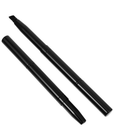 Beaupretty 2pcs Retractable Eyebrow Brush Beauty Brush for Eyebrow Cosmetic Brush Eyebrow Paint Brush Makeup Tool Professional Brow Brush Mini Brush Makeup Brush Cosmetic Tool Angled Brush