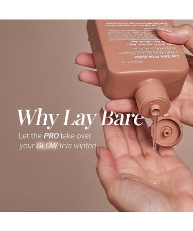 BEMT Lay Bare Body Scrub 250ml Gentle Exfoliating Bath Scrub with AHA BHA & PHA for Smoother Refreshed Skin Suitable for All Skin Types - Buy Online on GoSupps.com