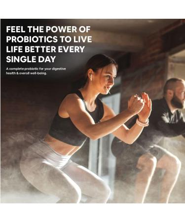Probiotics Supplement 30 Billion for Women & Men Supports Digestion Immunity Support Cleanse - 60 Veg Capsules - Buy Online on GoSupps.com