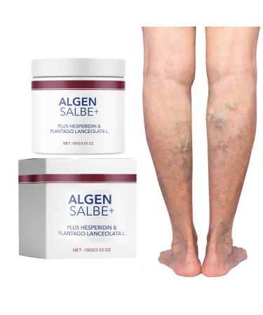 Pommade aux algues contre les varicosit s cr me Varicose Veins cr me pour les jambes rafra chissement et relaxation des jambes gonfl es et fatigu es (1 pi ce) 1 pi ce.