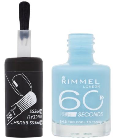 Rimmel 60 Seconds Nail Polish Too Cool To Tango - Buy Online on GoSupps.com