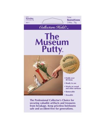 Quakehold Collectors Hold Museum Putty Silver 2 Pack