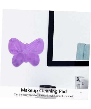 minkissy 1pc Silicone Scrub Pad Silicone Makeup Brush Makeup Cleaning Mat Cleaning Scrubber Brush Cleaning Pad Beauty Tool Cleaning Mat Makeup Brush Cleaner Tool Beauty Brush Cleaning Pad 23X17cm - Buy Online on GoSupps.com