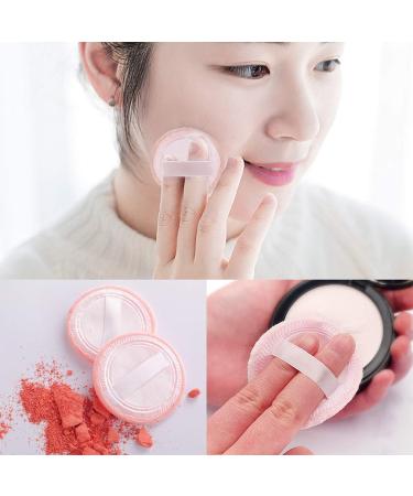 5x Orange Powder Puff Applicator Sponge Set - Face & Loose Powder Makeup Cushion Puffs - Buy Online on GoSupps.com