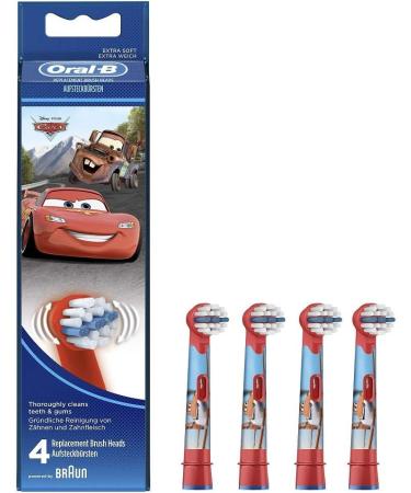 Braun Oral-B Stages Power Brush Heads for Kids - Cars 4-Pack | Best Children's Toothbrush Replacement Heads - Buy Online on GoSupps.com