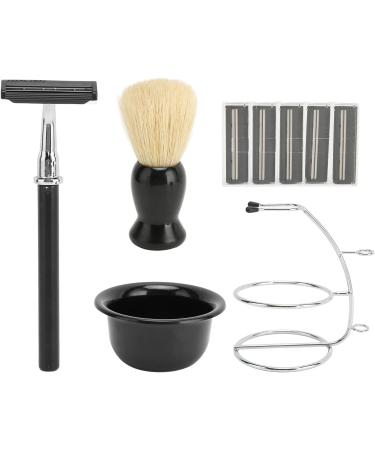 Yinhing Manual Trimmer Kit 5in Professional Beard Grooming Kit with Secure Trimmer Holder High Quality Soft Beard Brush Foaming Bowl and Convenient Storage Box for Effortless Grooming - Buy Online on GoSupps.com
