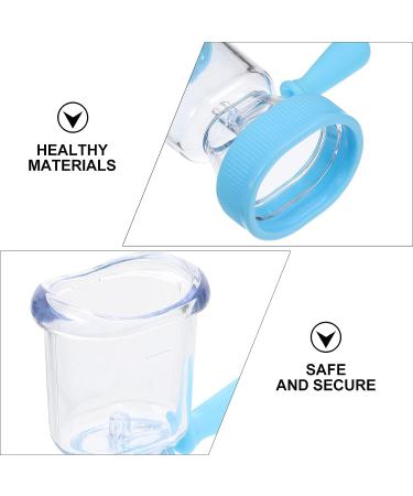 Healifty Glass Cleaner Accessories Set - 6pcs Sky-blue Silicone Cups for Effective Cleaning of Glasses, Makeup Tools, and Bath Containers - Buy Online on GoSupps.com