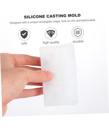 Rectangular Mold Ornaments Epoxy Silica Gel White - Buy Online on GoSupps.com