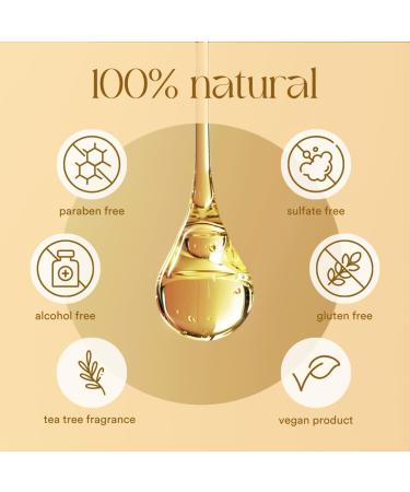 QKnatur - Tea Tree Oil Shampoo (250 ml). Contains active ingredients to eliminate dandruff. Ideal for itching and irritation. For dry and sensitive scalp - Buy Online on GoSupps.com