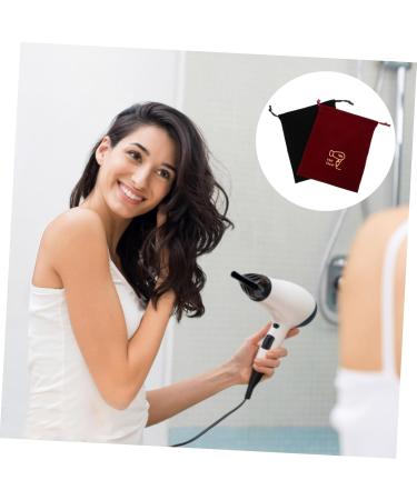 FOMIYES 6 Pcs Storage Bag Travel Hair Dryer Travel Suitcases Canvas Drawstring Bag Hair Dryer Supplies Candy 36.5X26.5X1CMx3pcs Assorted Colorx3pcs - Buy Online on GoSupps.com