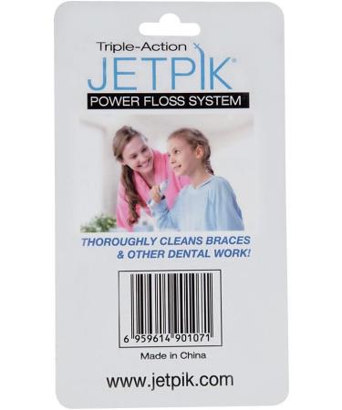 JETPIK JA05-019-21 PowerFloss Nozzle Set - 2 Pieces for Optimal Dental Care | Worldwide Shipping - Buy Online on GoSupps.com