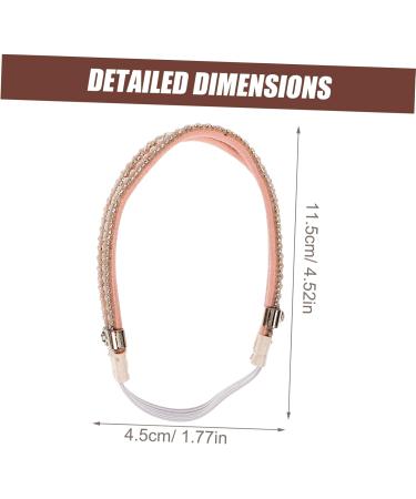 FRCOLOR 2 Pairs Ankle Strap Replacement for Women Shoes - Small Heel Band with Rhinestones - Convenient Fixing Strap Accessories - Buy Online on GoSupps.com