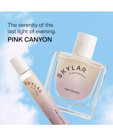 Skylar Pink Canyon Eau de Parfum - Hypoallergenic & Clean Perfume for Women & Men Vegan & Safe for Sensitive Skin - Notes of Grapefruit Pink Salt & Cedar - 10mL /0.33 Fl oz - Buy Online on GoSupps.com