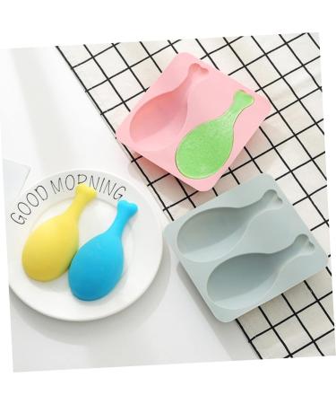 MAGICLULU 2pcs Non Stick Nonstick Cajas para Con Chocolate Cake Decorating Homemade Chocolate Cake Decapping Die Cake Decorations Baking Tool Creative Mold Fudge Cake Mold Drumstick 15.8*14.9 CM - Buy Online on GoSupps.com