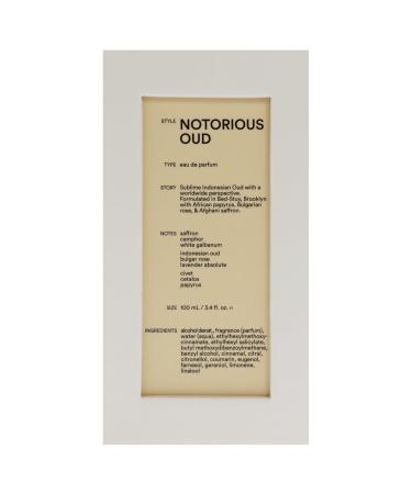 DS & Durga Notorious Oud for Unisex - 3.4 oz EDP Spray - Buy Online on GoSupps.com