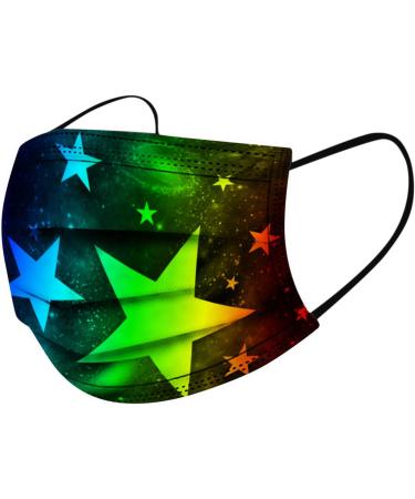 Buy WEXCV 10-Piece Disposable 3-Layer Christmas Motif Mouth Protection - Breathable Cloth Bandana Scarf for Men & Women | International Shipping Available - Buy Online on GoSupps.com
