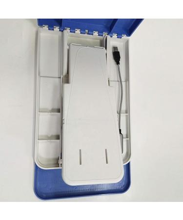 SH-RuiDu Home Pedicure Tool Professional Folding Pedicure Assistant Stand with Adjustable Led Light for All Ages Women - Buy Online on GoSupps.com