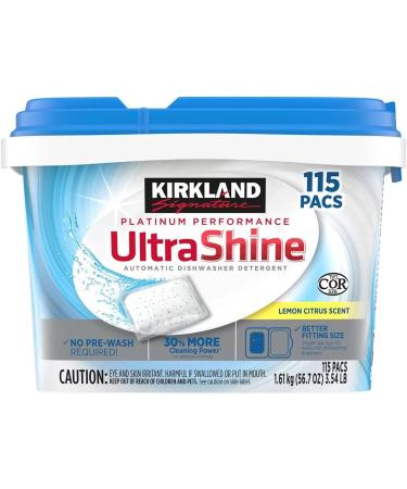 RKBROTHERS Kirkland Signature Dishwasher Pacs 115 Count (Pack of 2) - Buy Online on GoSupps.com