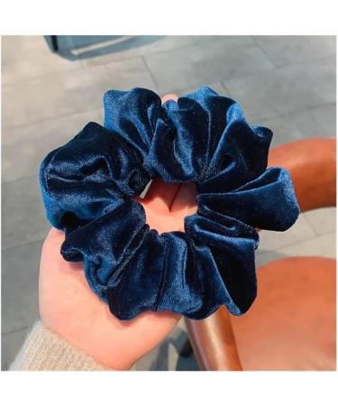 Women's Winter Hair Scrunchies Hair Tie Hair Accessories Lady's Ponytail Holder Hair Rubber Bands Accessories(Brown) - Buy Online on GoSupps.com