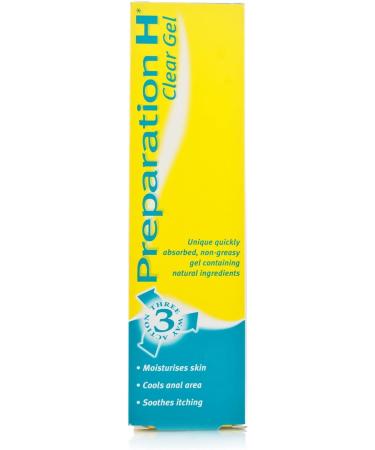 Preparation H 3 Way Action Clear Gel 50g - Soothes Sore Skin - Pack of 1 - Buy Online on GoSupps.com