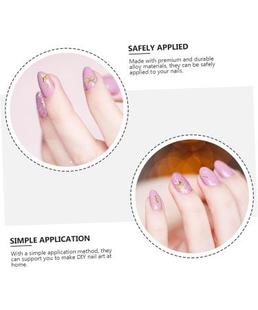 minkissy 6 Boxes Accessories Nail Art Charm Nail Alloy Small Decoration Chic Nail DIY Decors Nail Alloy Decor Nail Decor Accessory trinkets Charm Decorate Japanese Hollow Out Amulet Rivet - Buy Online on GoSupps.com