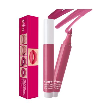 Lip Stain Marker - LIM LIVID LIP Line | Matte Lip Pen | 24 Hour Waterproof Hydration Natural Stain Finishale Natural