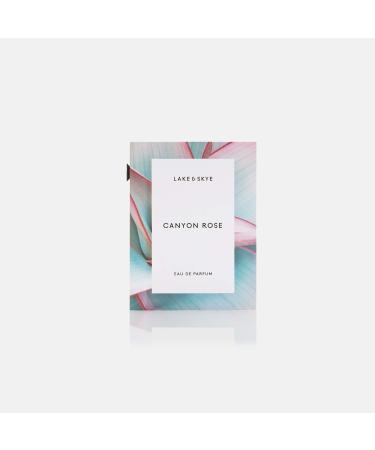 Lake & Skye Canyon Rose Eau de Parfum Long Lasting Fragrance Paraben Phtalates and Sulfates Free .04 fl oz (1.2 ml) - Warm Floral and Vanilla 0.04 Fl Oz (Pack of 1) - Buy Online on GoSupps.com
