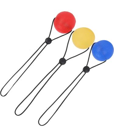 Verdant Touch Grip Ball Set Hand & Wrist Rehabilitation Strength Training Massage Balls (Yellow 15 Red 25 Blue 30 ) International Shipping Available - Buy Online on GoSupps.com