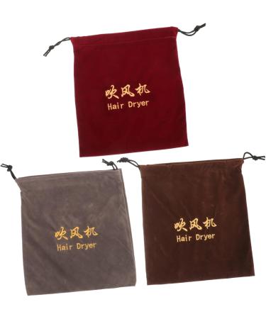 NOLITOY 15 Pcs Hair Dryer Carrying Bags Hair Styling Tools Bag Makeup Bag Organizer Fabric - Buy Online on GoSupps.com