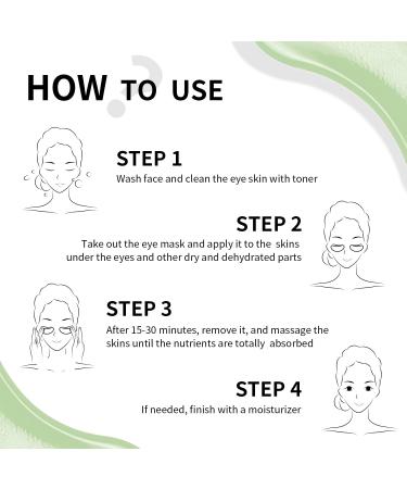 Green Centella Under Eye Masks Chill-Out Collagen Eye Patches Repairing Hydrating Cucumber Extract Eye Gel Pads-20 pairs - Buy Online on GoSupps.com