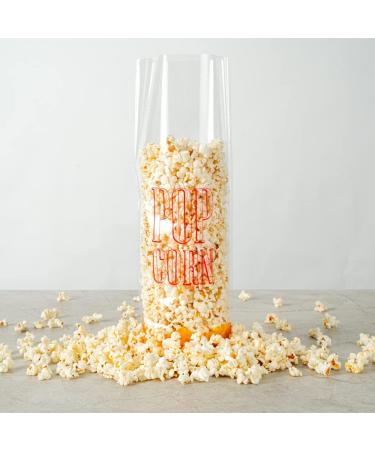 Restaurantware Bag Tek 17 x 7 Inch Popcorn Bags 100 Greaseproof Popcorn Favor Bags - Hot & Cold Friendly Freezable Clear PE Plastic Carnival Popcorn Bags For Event Favors Or Goodie Bags - Buy Online on GoSupps.com