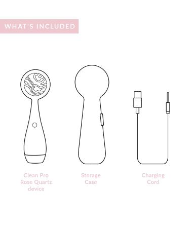 PMD Clean Pro: Smart Facial Cleansing Device & Anti-Aging Massager Blush - Buy Online on GoSupps.com