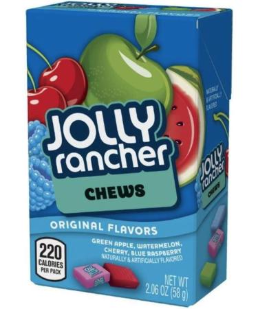 Jolly Ranchers American Candy Selection Gift Box - Includes Gummies Chews Tropical Lollipops & More - Hamper Exclusive to Burmont's - Buy Online on GoSupps.com