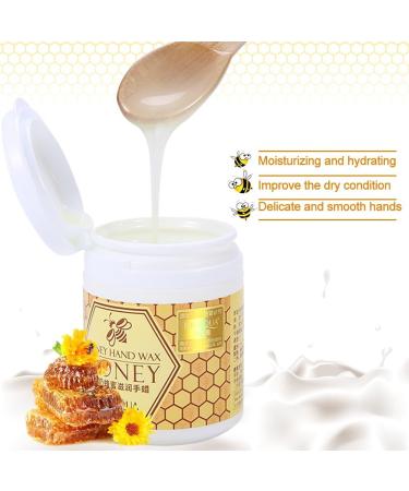 Hand Wax Mask-Rich in Beeswax Milk Removes Rough skin Relieves Dryness Deeply Moisturizes and Nourishes the Hand Anti-Dryness Hand Care - Buy Online on GoSupps.com