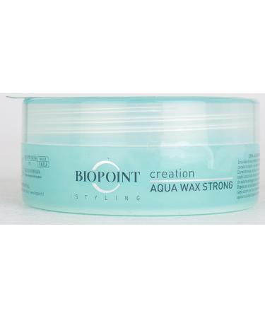 BIOPOINT Aqua Wax Strong Edition - Extra Strong Hold Hair Wax 3.3 Fl Oz | Italian Import Styling Product - Buy Online on GoSupps.com