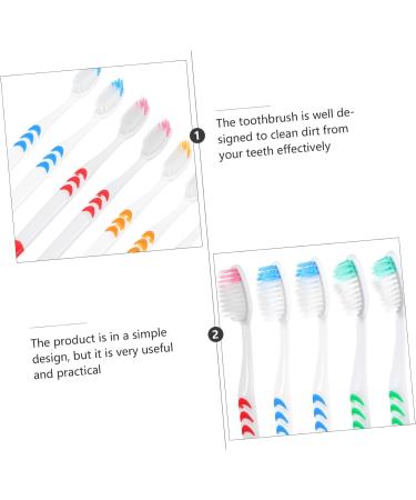 Partykindom Disposable Travel Toothbrushes for Kids - 60 Pack Soft Ultra Bamboo & Coal Cleaning Tools for Oral Care - Buy Online on GoSupps.com